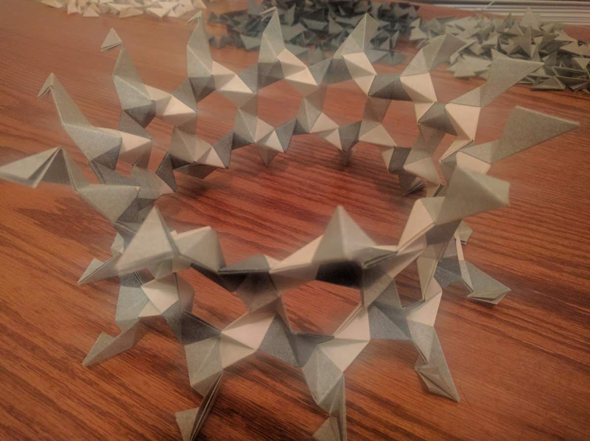 First twelve hexagons